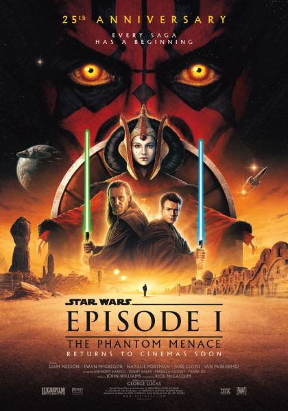 Star Wars Episode I - The Phantom Menace (Re-Release) - Artwork - ov - 01 OV 1-Sheet_695x1000px_en